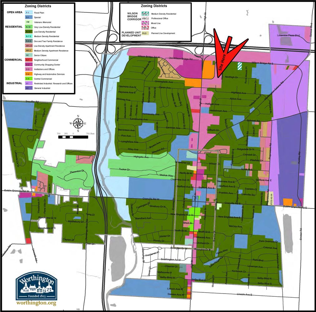 WILBRIDGE OFFICE BUILDING : 73 E Wilson Bridge Rd Worthington,, Worthington, OH 43085